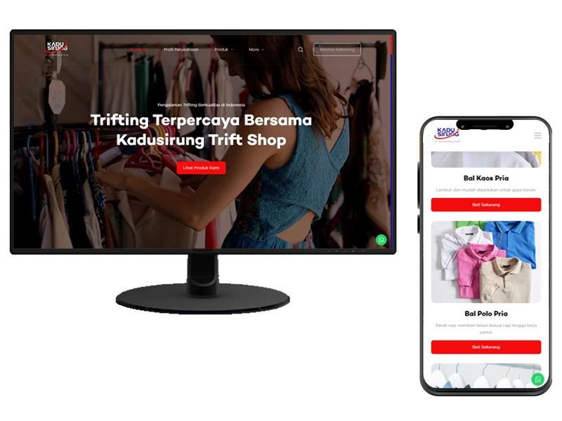 Kadusirung Website Preview