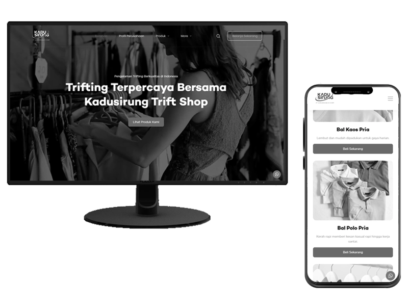 Kadusirung Website Preview