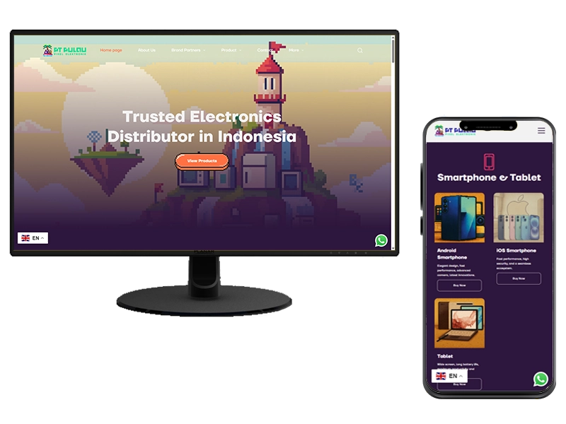 Pulau Pixel Website Preview