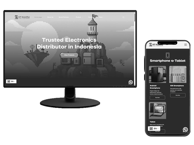 Pulau Pixel Website Preview