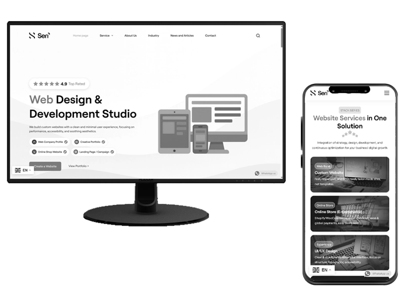 Seri Enigmatic Website Preview